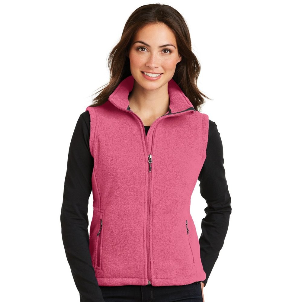 Port Authority Ladies Value Fleece Vest. - L219 - Pink Blossom